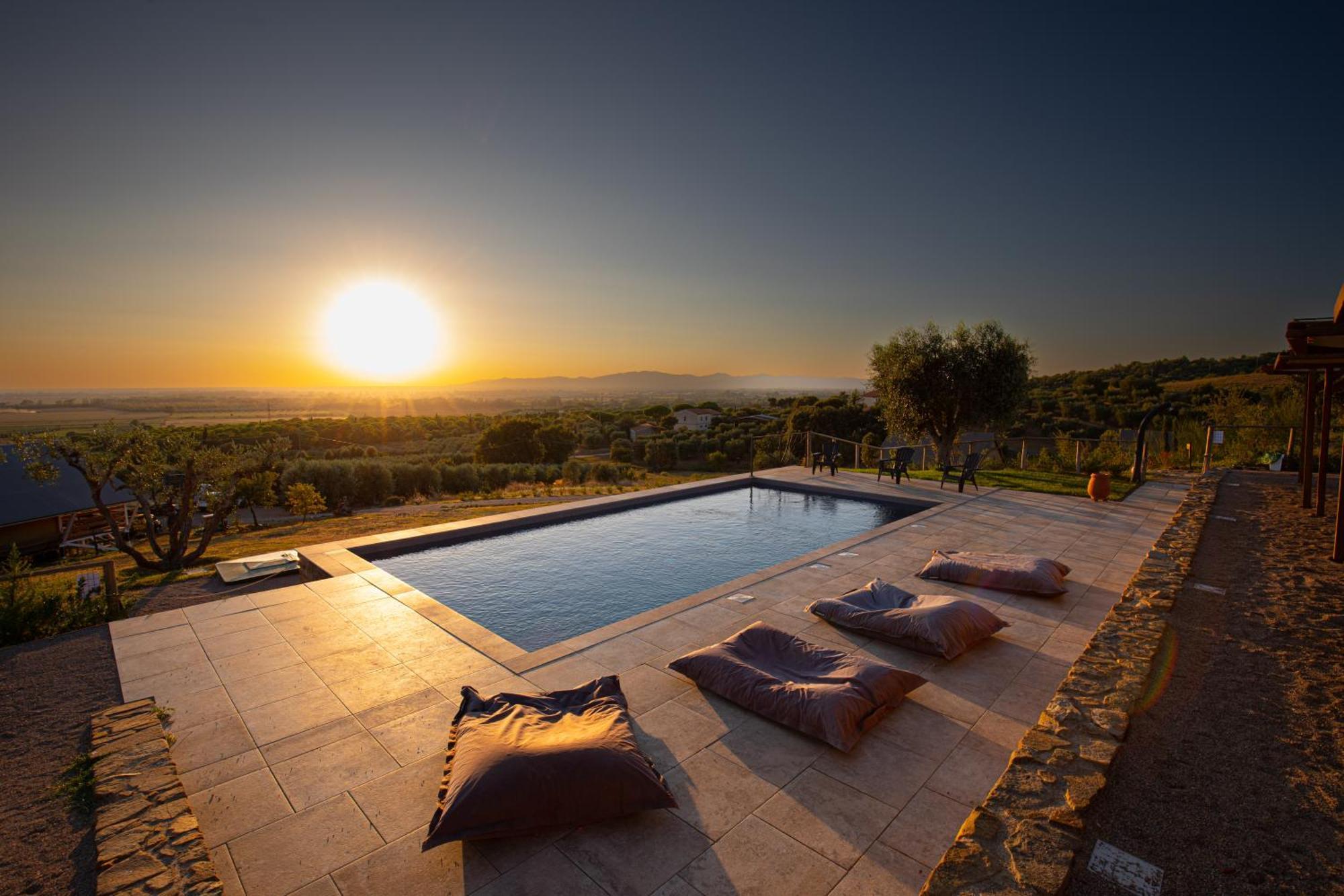 Glamping Grancia Hotel Grosseto Buitenkant foto